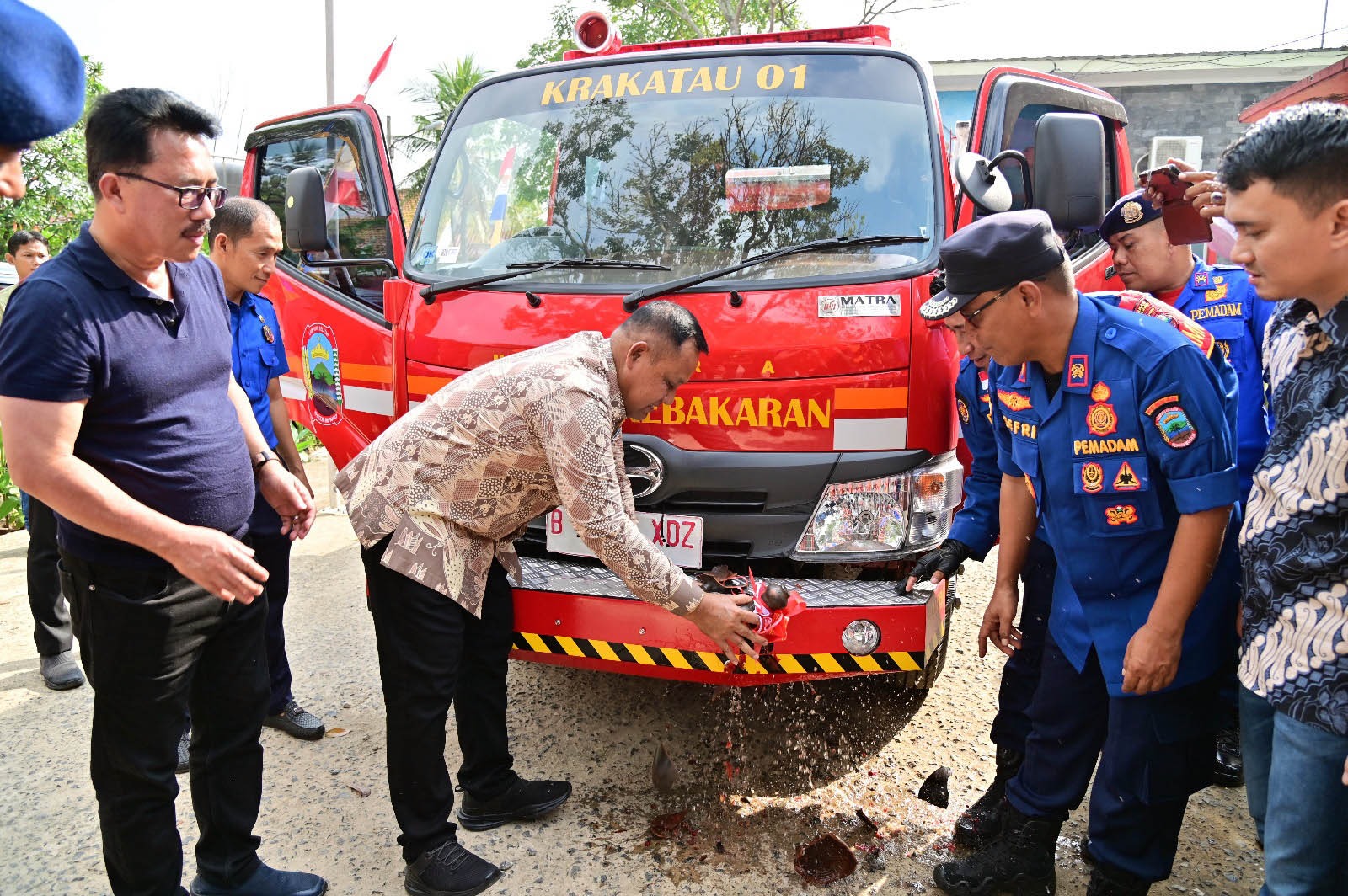 Tingkatkan Pelayanan, Pemkab Lampung Selatan Tambah Satu Unit Damkar