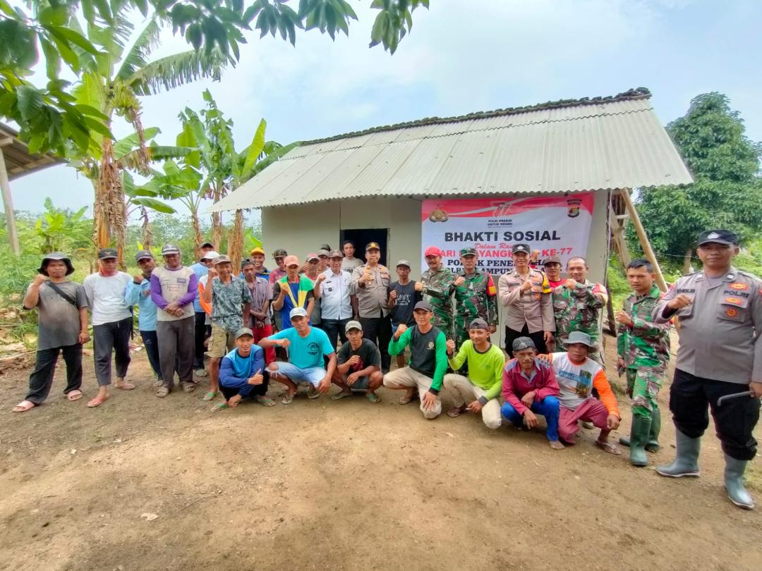 Warga Semringah Dapat Bedah Rumah