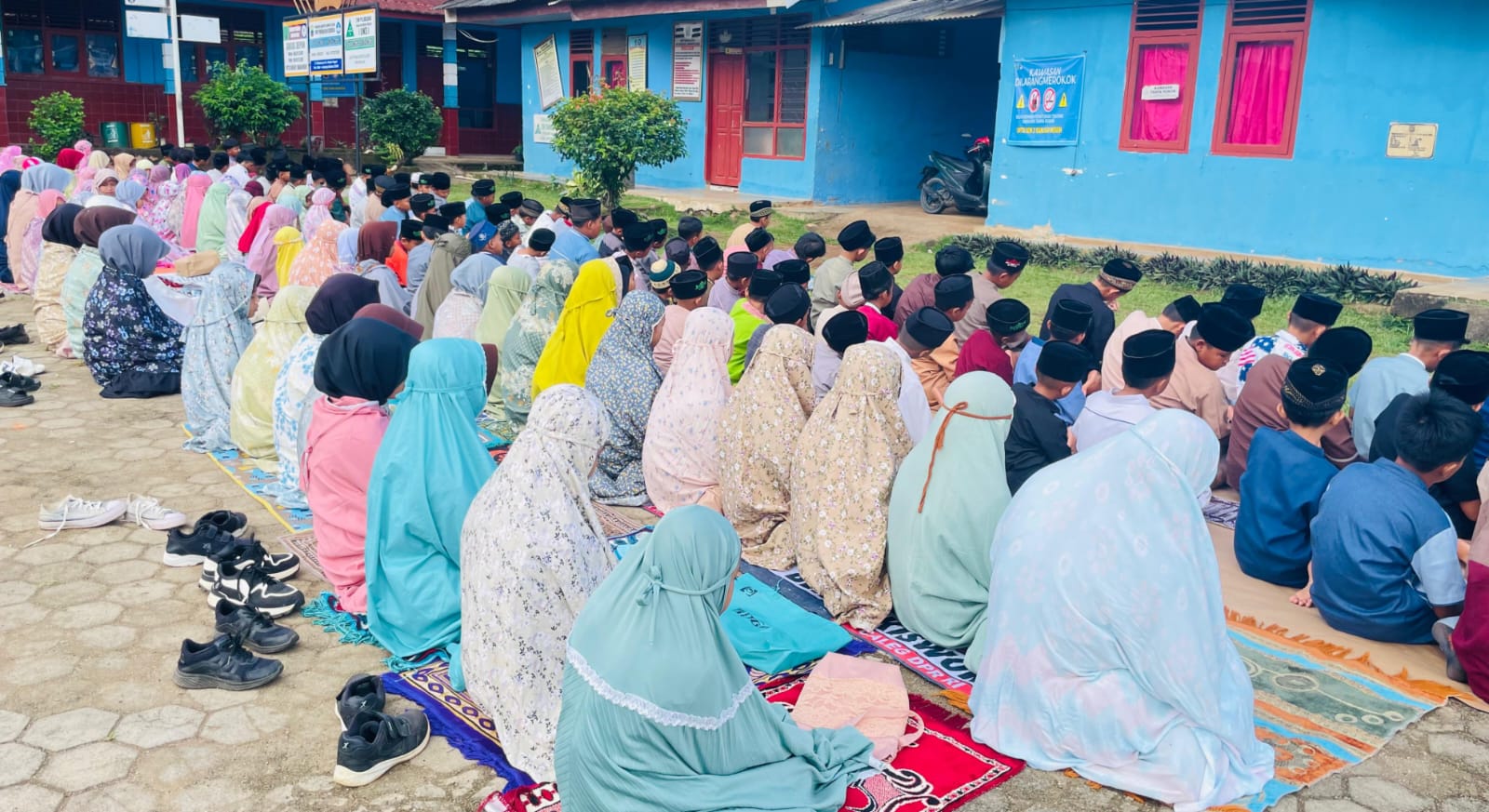 Siswa SD Negeri 2 Banjar Negeri Rutin Sholat Dhuha Selama Bulan Suci Ramadhan