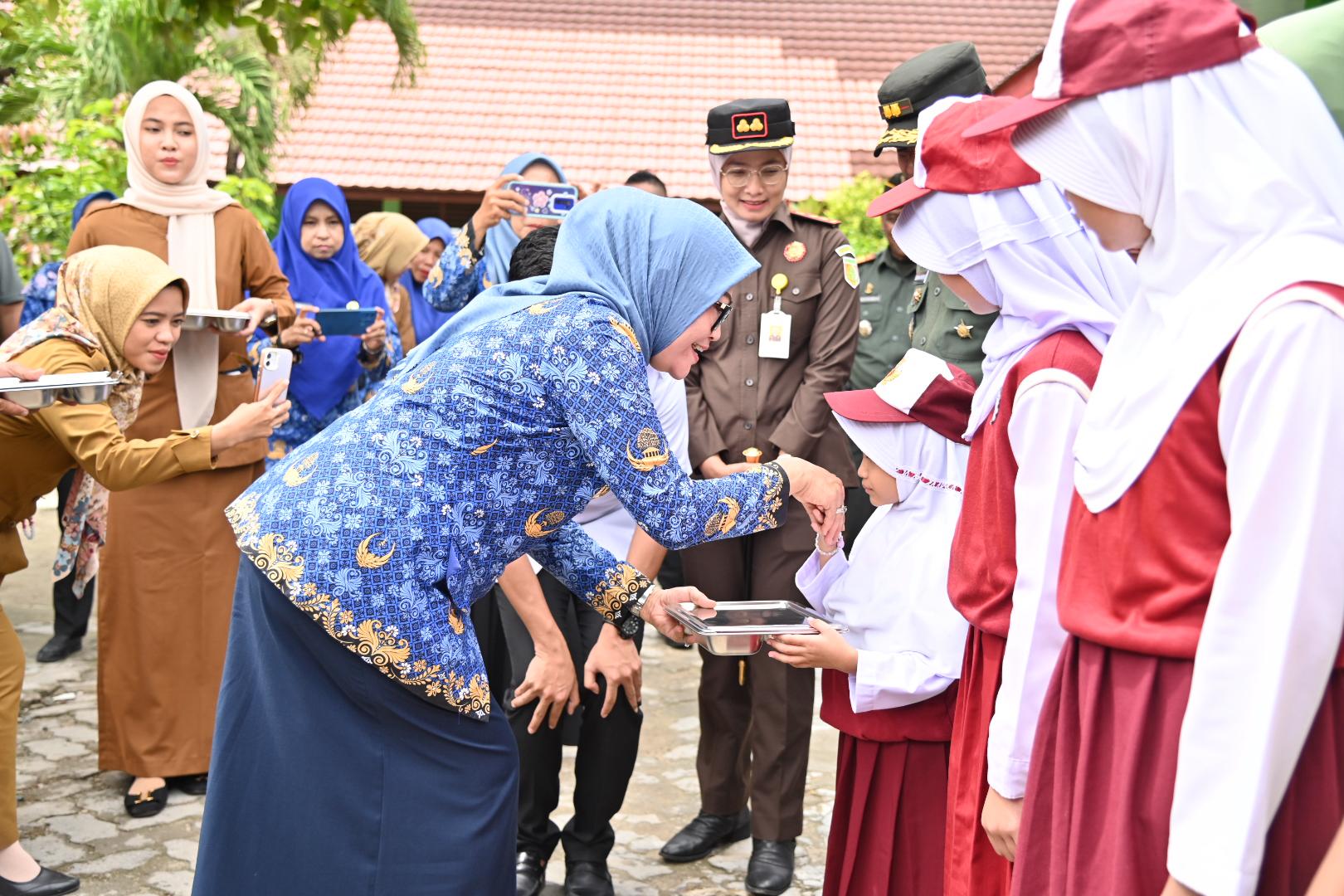 Launching Program MBG di Kecamatan Kalianda Libatkan 2.482 Siswa