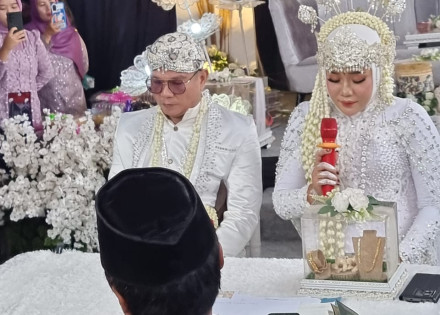 Sah Andika Kangen Banda Resmi Menikah Dengan Ayu Kartika Agustina, Ketua DPD Demokrat Lampung Jadi Saksi