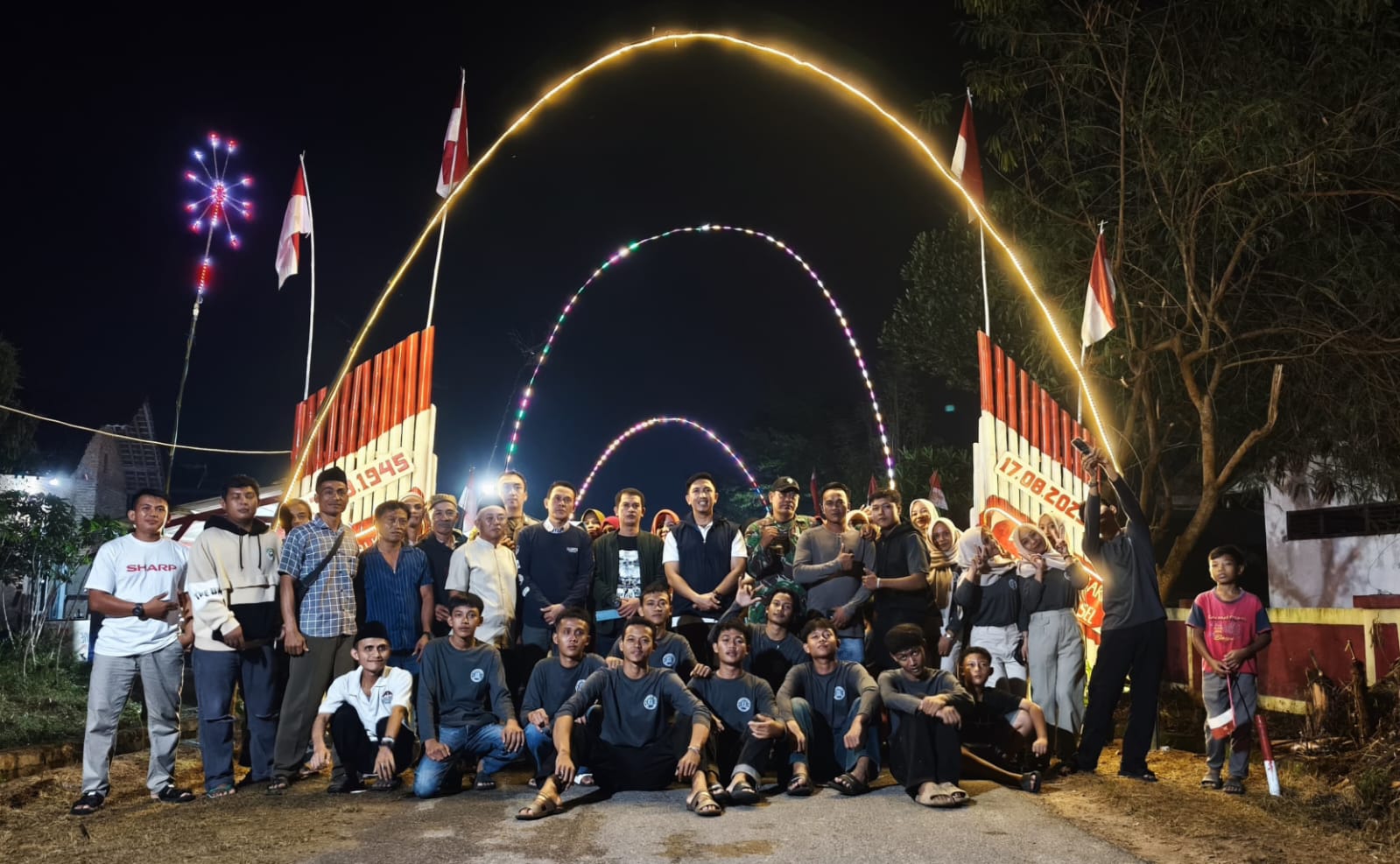 Lomba Antar Dusun di Desa Way Sari, Pemerintah Kecamatan TNI/Polri Ditunjuk Jadi Juri