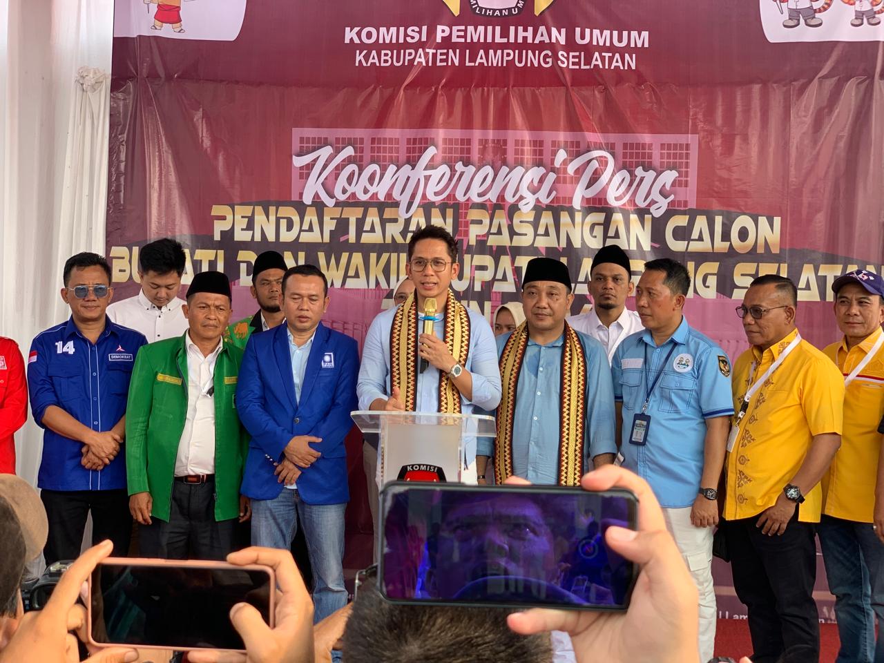 Usai Daftar di KPU, Egi Beberkan Target Perolehan Suara