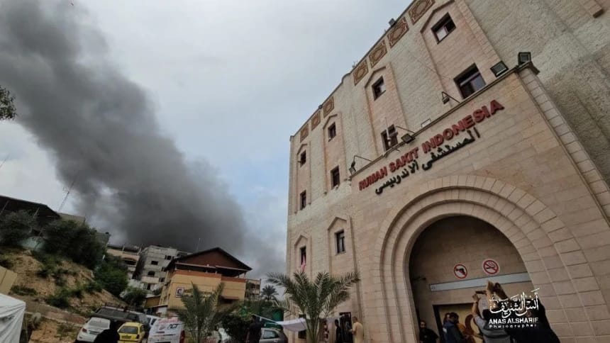 Rumah Sakit Indonesia di Jalur Gaza Palestina Diserang, 12 Orang Dikabarkan Meninggal Dunia