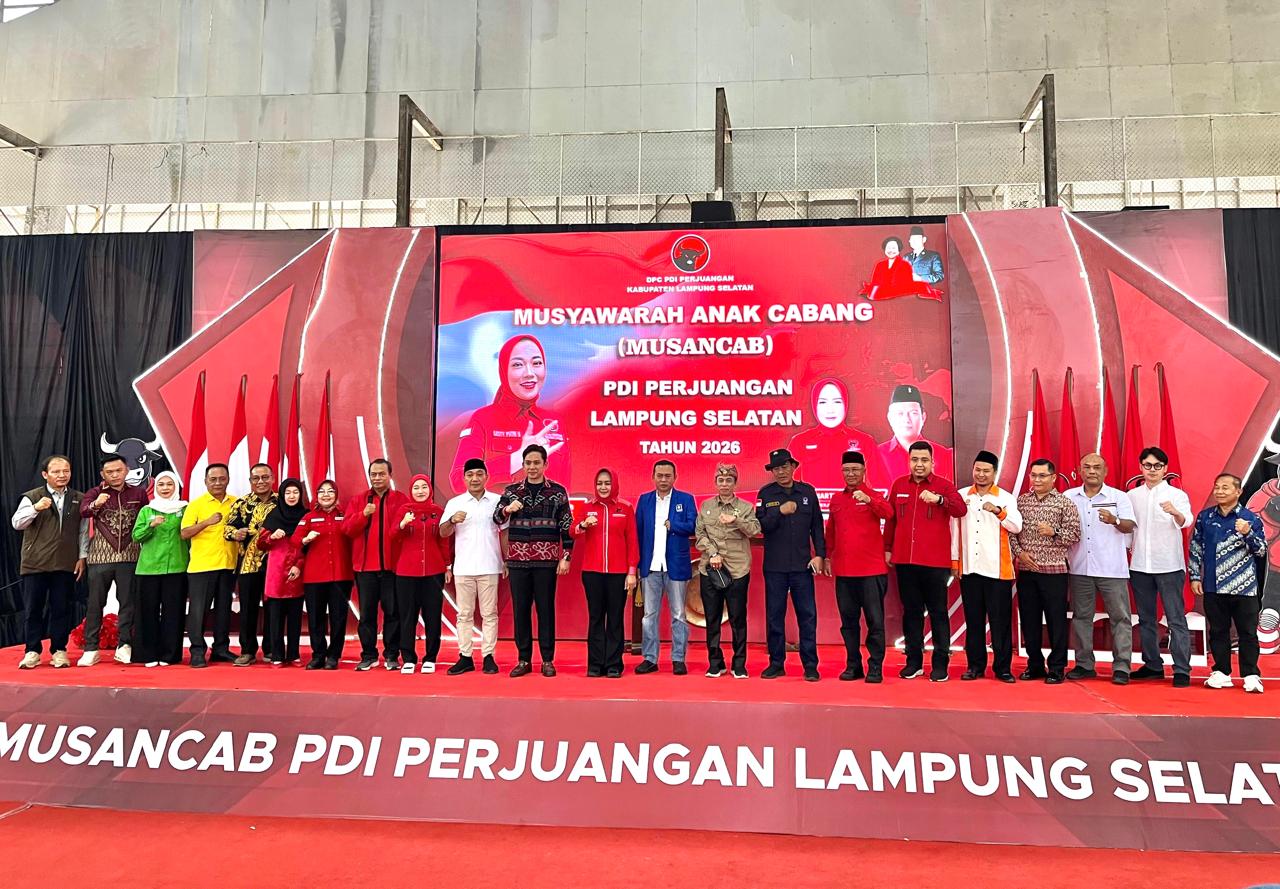 Musancab DPC PDI Perjuangan Lampung Selatan: Momentum Mendukung Program Pemerintah yang Pro Rakyat