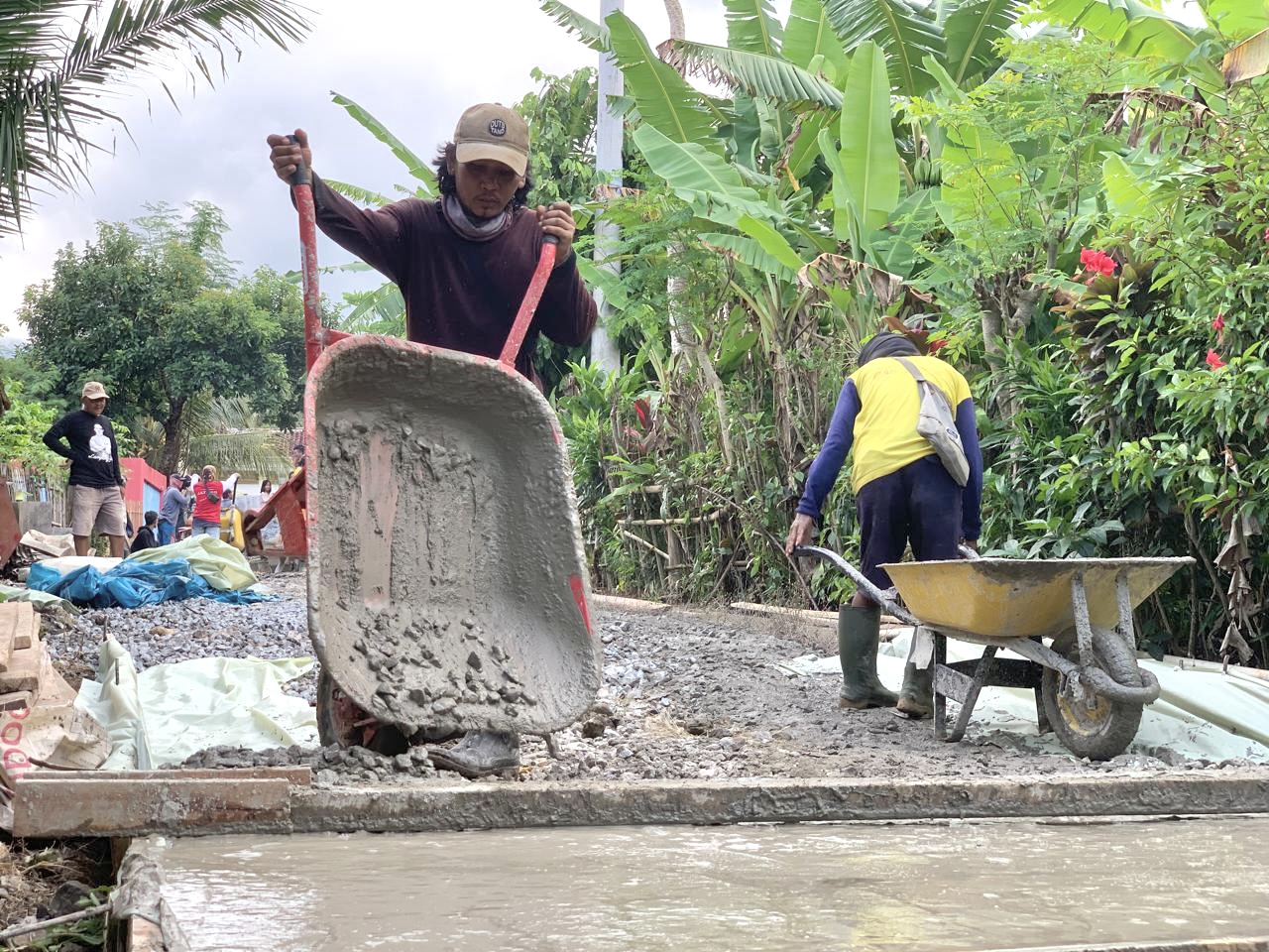 Pemdes Banjarmasin Kebut Pembangunan Infrastruktur di Wilayah Dusun