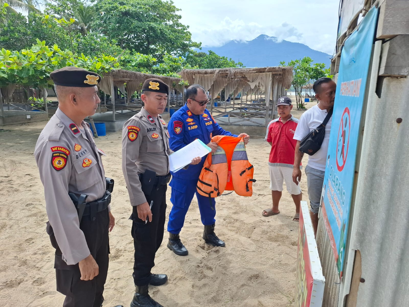 Polres Lampung Selatan Cek Kelengkapan Keamanan Wisata, Siap Hadapi Lonjakan Wisatawan Lebaran