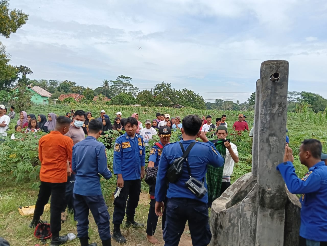 Wanita Paruh Baya di Kecamatan Candipuro Ditemukan di Dalam Sumur, Polisi Masih Gali Informasi