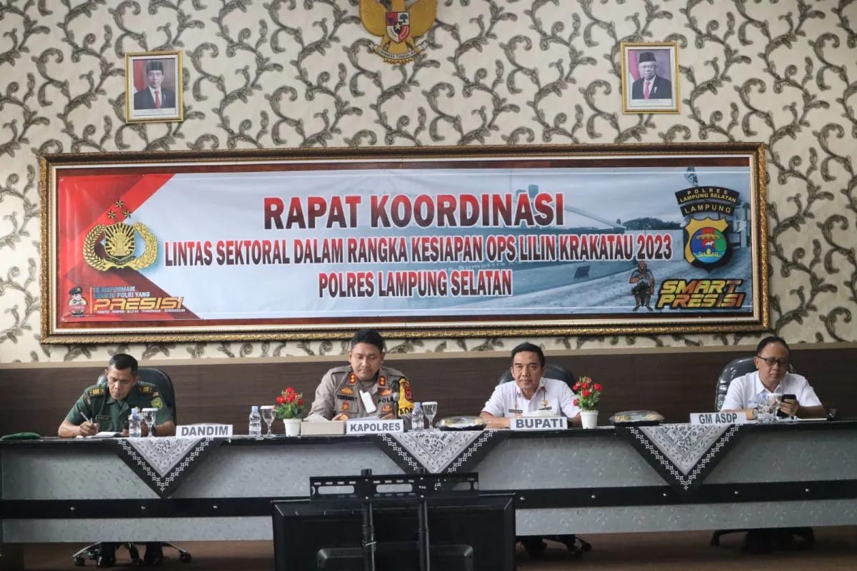 448 Personel Polres Lampung Selatan Disiapkan Untuk Pengaman  Natal dan Tahun Baru  