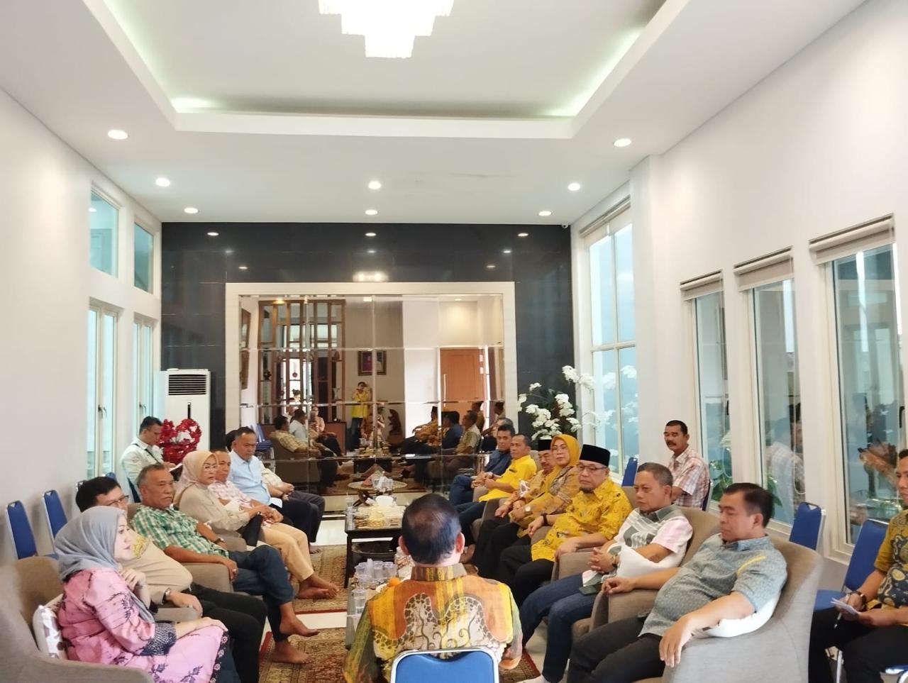 Bacagub Partai Golkar Ir. Hanan A. Rozak Gelar Silaturahmi Bersama Tokoh Golkar Provinsi Lampung 