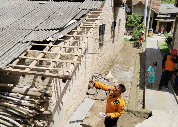 BPBD Lampung Selatan: 16 Rumah Rusak Diterpa Angin Kencang