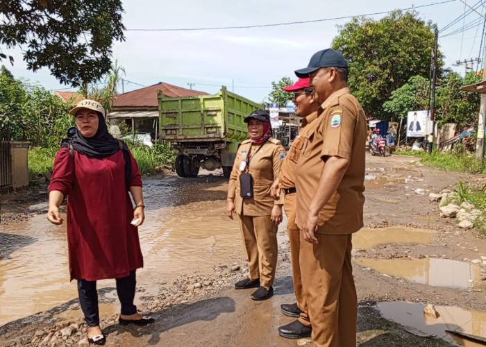 Respon Cepat Keluhan Masyarakat Soal Jalan Rusak, Kadis PUPR Lamsel Turun Langsung ke Kecamatan Natar