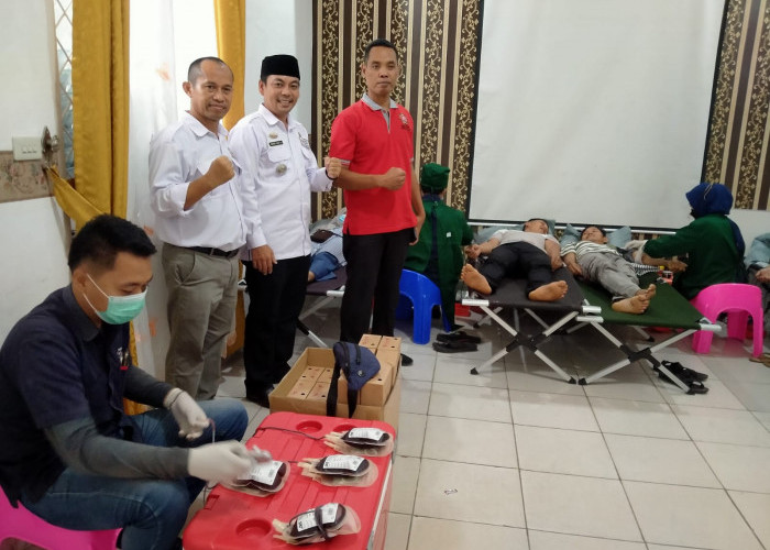 Baksos Donor Darah, PMI Bekerjasama PRI Ketapang Penuhi 50 Kantung Darah