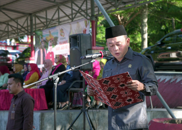 Agus Sartono Bacakan Sejarah Singkat Provinsi Lampung, Upacara HUT Provinsi Lampung ke-60