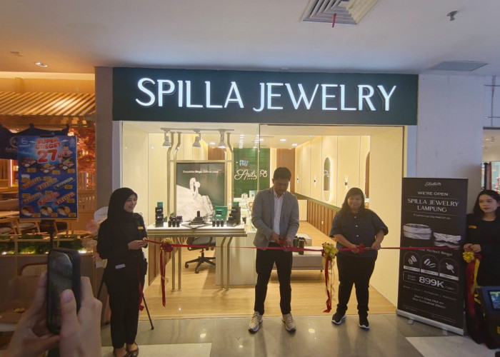 Brand Perhiasan Terkemuka Spilla Jewelry Hadir di Lampung City Mall 