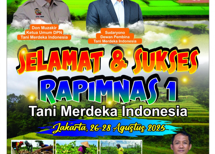 DPW TMI Provinsi Lampung, DPD Lamsel Dukung Rapimnas, Wujudkan Swasembada Pangan Bersama Presiden Prabowo