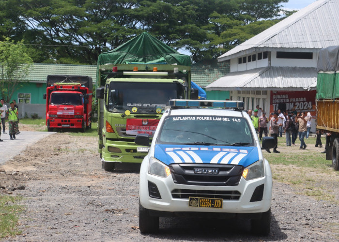 Logistik Pilkada Mulai Digeser, Dikawal Ketat Personel Gabungan