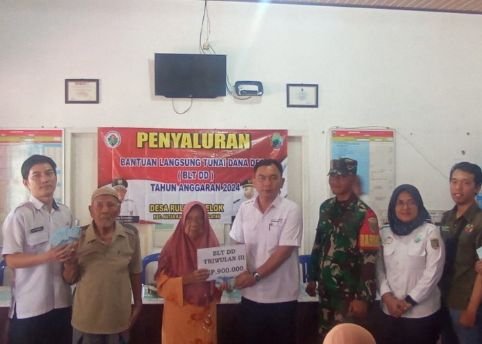 Desa Rulung Helok Salurkan Bantuan Rp23.400.000 Untuk Bantuan BLT Tahap Tiga Tahun 2024