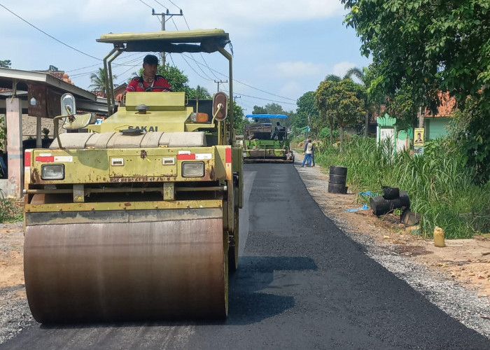 Habiskan Rp1,5 M, Jalan Margolestrai Sukamaju jadi Mulus