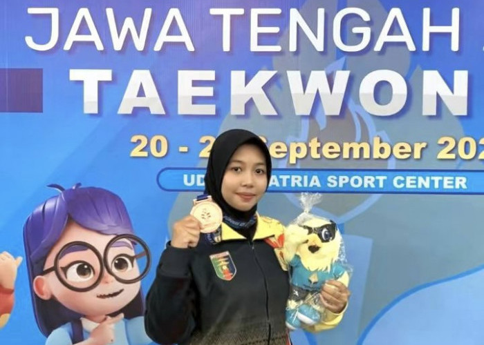 Faura Cahyana, Taekwondo Lamsel Sabet Medali Perunggu di POMNAS Jawa Tengah
