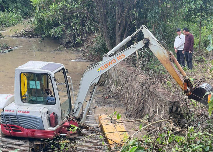 DPRD Kota Metro Kawal Proses Normalisasi Sungai Way Perak