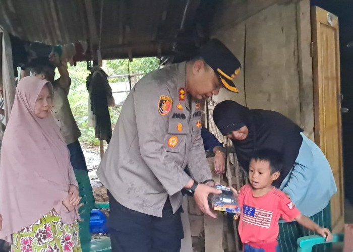 Polda Lampung Akan Bedah Rumah Tidak Layak Huni Milik Surtini