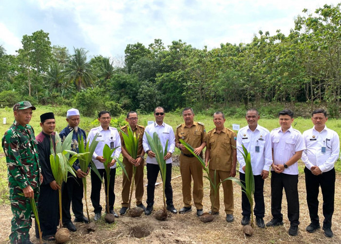 Dukung Asta Cita dan 13 Akselerasi Menteri, Imigrasi Tanam Ribuan Pohon Kelapa