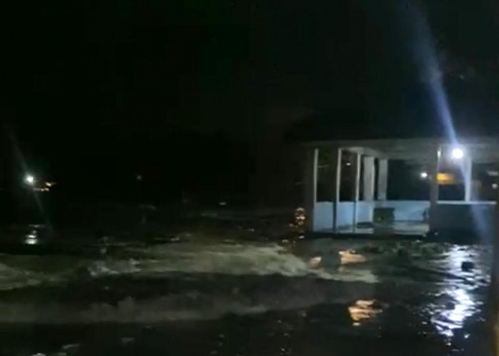 Laut Pasang, Wilayah Desa Canti Dihantui Genangan 