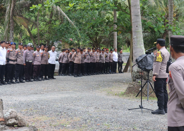 Rapat Pleno KPU, Ratusan Personel Gabungan Disiagakan