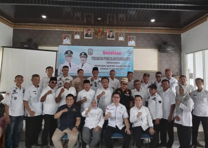 Inspektorat Lamsel Gelar Sosialisasi Pengawasan Pengelolaan Keuangan Desa di Kecamatan Natar 