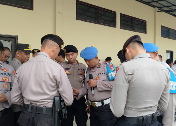 Polres Lampung Selatan Mulai Bersih-bersih Judo Online, HP Anggota Dicek Propam