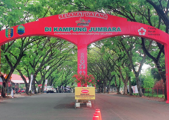 Gapura Kampung Jumbara Bakal Dibuat Permanen