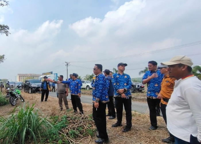 Pemprov Lampung Cek Lokasi Upacara HUT RI ke 79 di Kota Baru Kecamatan Jati Agung 