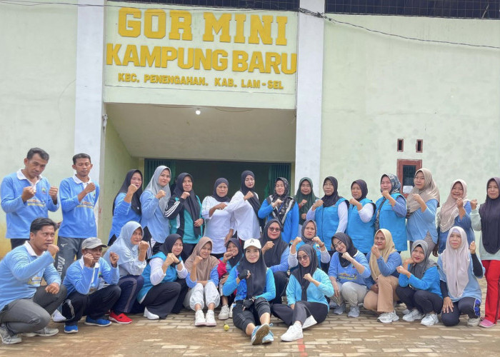 GOR Mini Desa Kampungbaru, Jadi Aset Plus Pendongkrak PAD