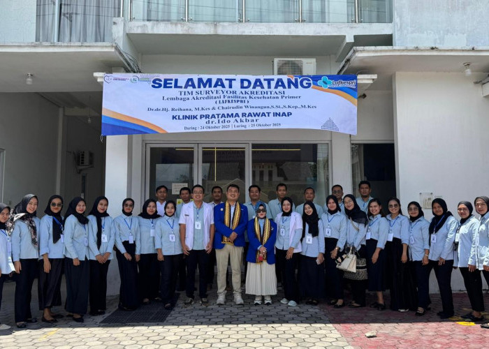 Klinik Rawat Inap Ido Akbar Jalani Akreditasi Lafkespri