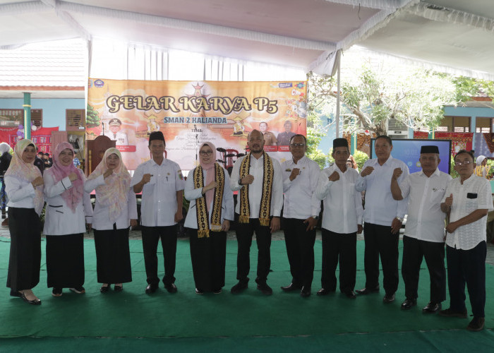 Gelar Karya P5 dan Pagelaran Seni, SMAN2 Kalianda Dapat Standing Applause