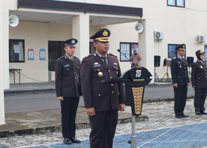 Polres Lampung Selatan Gelar Upacara Hari Bela Negara, Motivasi Jaga Keamanan