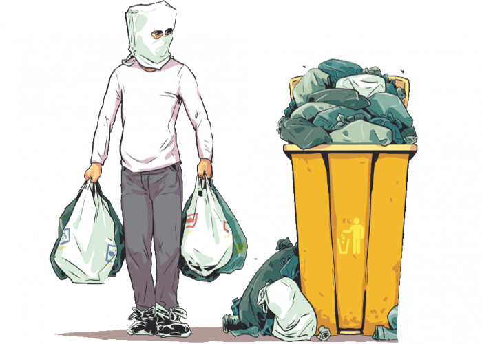 Main Seleweng Retribusi Sampah