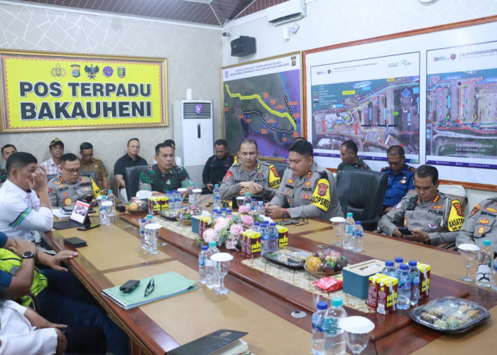 Kapolda Lampung Pastikan Pengamanan Maksimal di Pelabuhan Bakauheni Jelang Puncak Arus Mudik Nataru