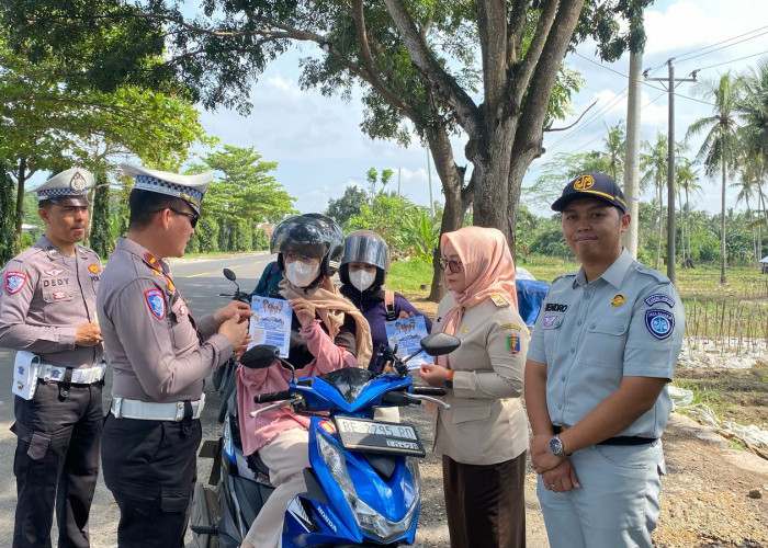 Satlantas Polres Lamsel Gelar Sosialisasi Pemutihan Pajak & Pengecekan Kelengkapan Surat Kendaraan 