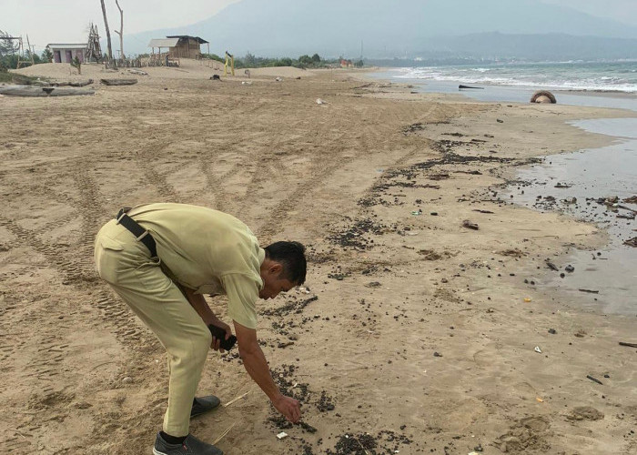 Pantai Tercemar Limbah Segera Dibersihkan