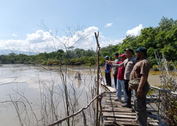 Letusan Kawah Keramikan di Suoh Lambar Mulai Mereda