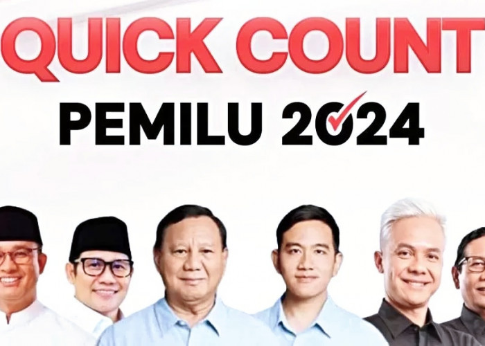 Hitung Cepat Prabowo – Gibran Menang Satu Putaran,Ganjar – Mahfud Tunggu Hasil Resmi KPU 