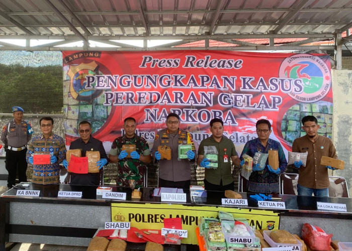 Polisi Ringkus 22 Pelaku, Amankan Puluhan Kilogram Narkoba