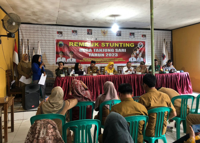 26 Desa di Natar Komitmen Tuntaskan Stunting