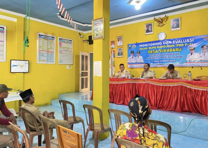 Kejar Target Peningkatan PAD, UPTD Pelayanan Pajak Kecamatan Penengahan Totalitas Monev PBB P-2 