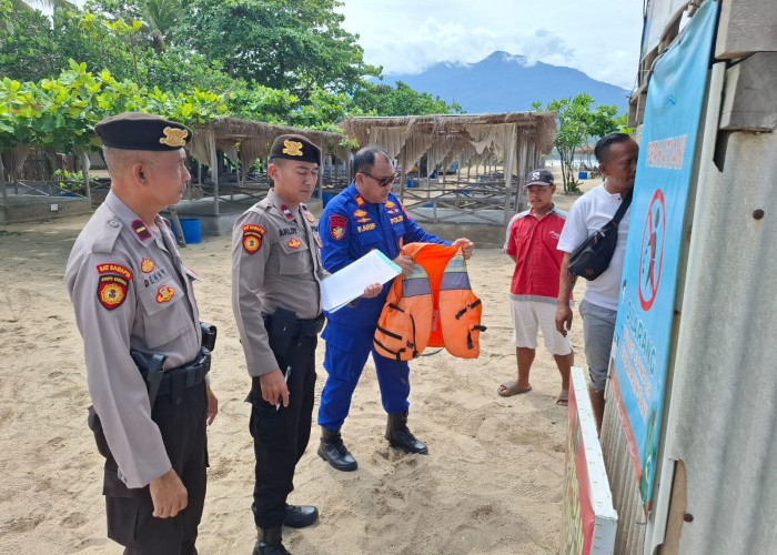 Polres Lampung Selatan Cek Kelengkapan Keamanan Wisata, Siap Hadapi Lonjakan Wisatawan Lebaran