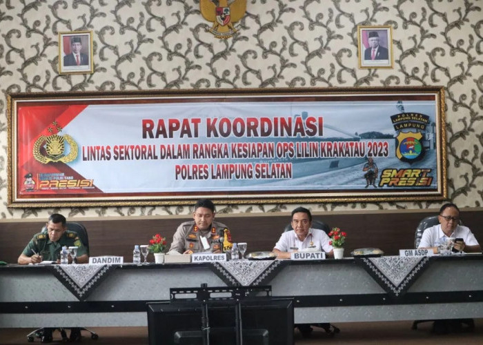 448 Personel Polres Lampung Selatan Disiapkan Untuk Pengaman  Natal dan Tahun Baru  