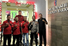 Satgas dan Kader DPC PDI Perjuangan Lampung Selatan Libatkan Diri Dalam Pengamanan Natal