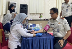 Donor Darah Pada Peringatan HBI, Bukti Bhakti Kantor Imigrasi Kalianda